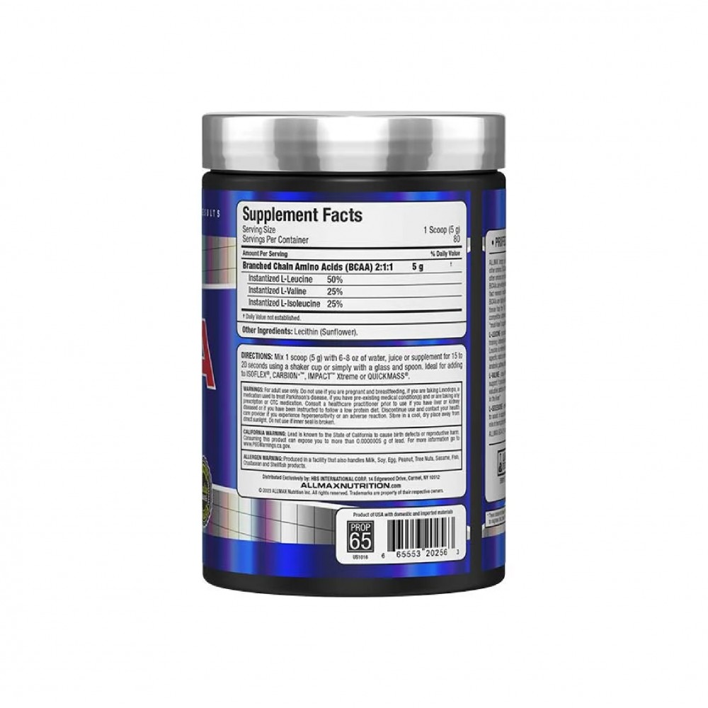 ALLMAX Nutrition BCAA 2:1:1 400 Gram
